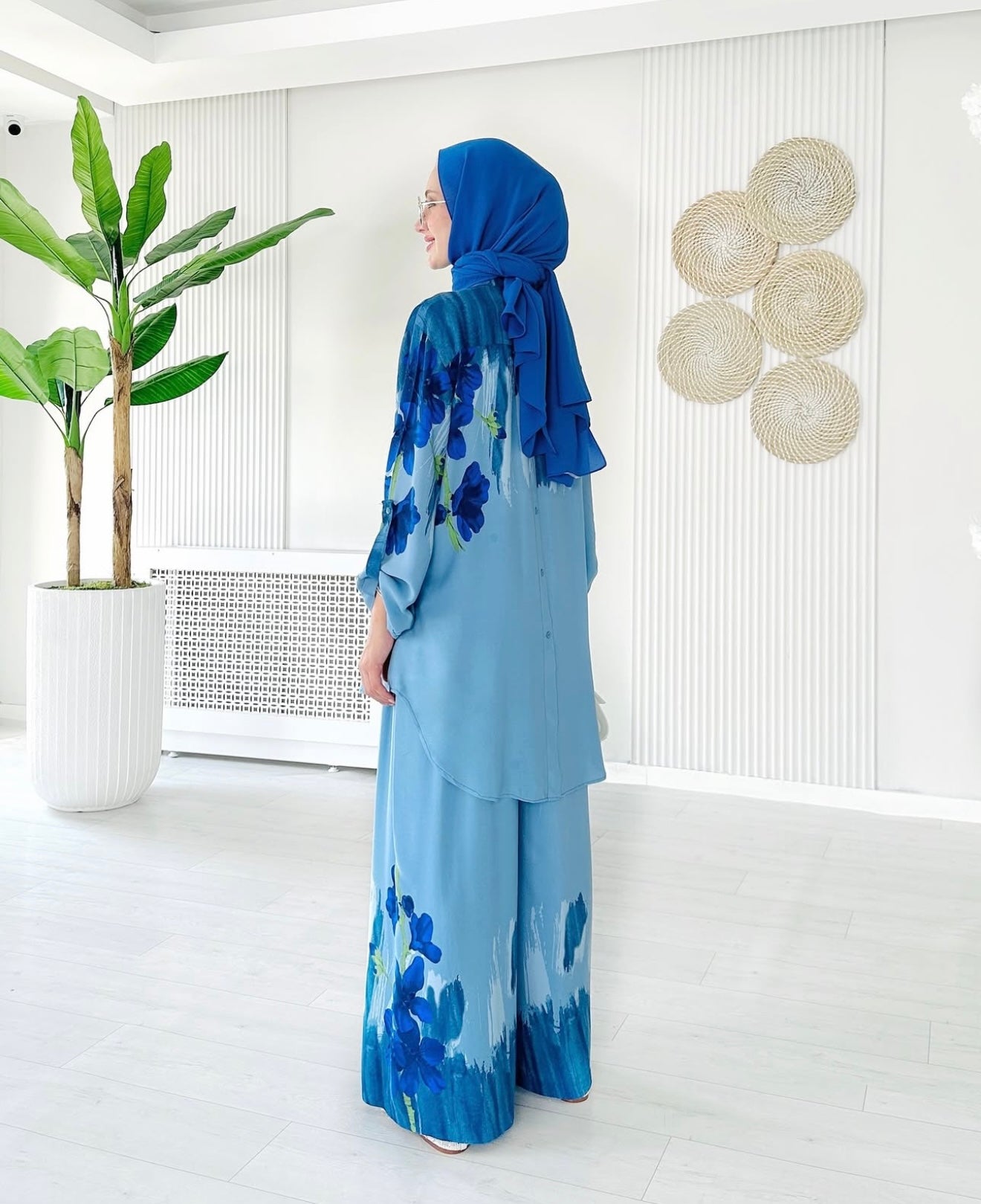 Flora Set in Blue