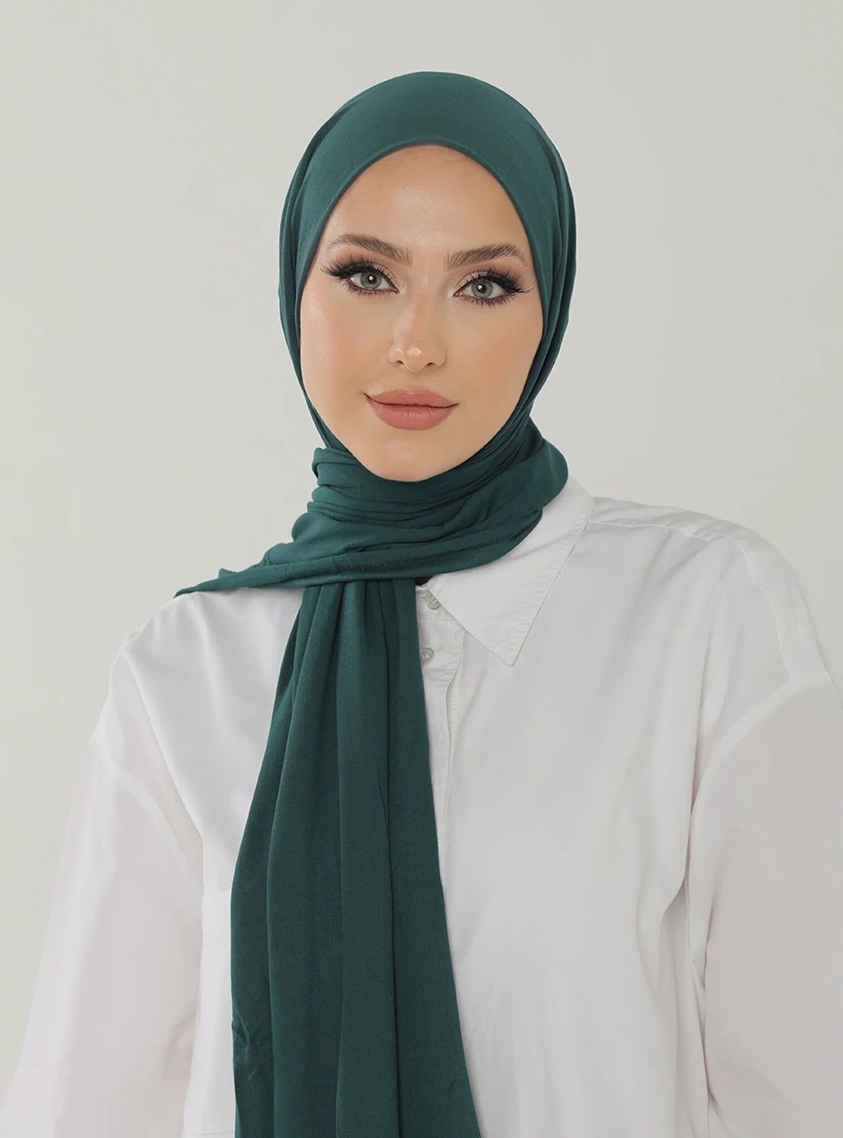 Jersey Hijab - Dark Green