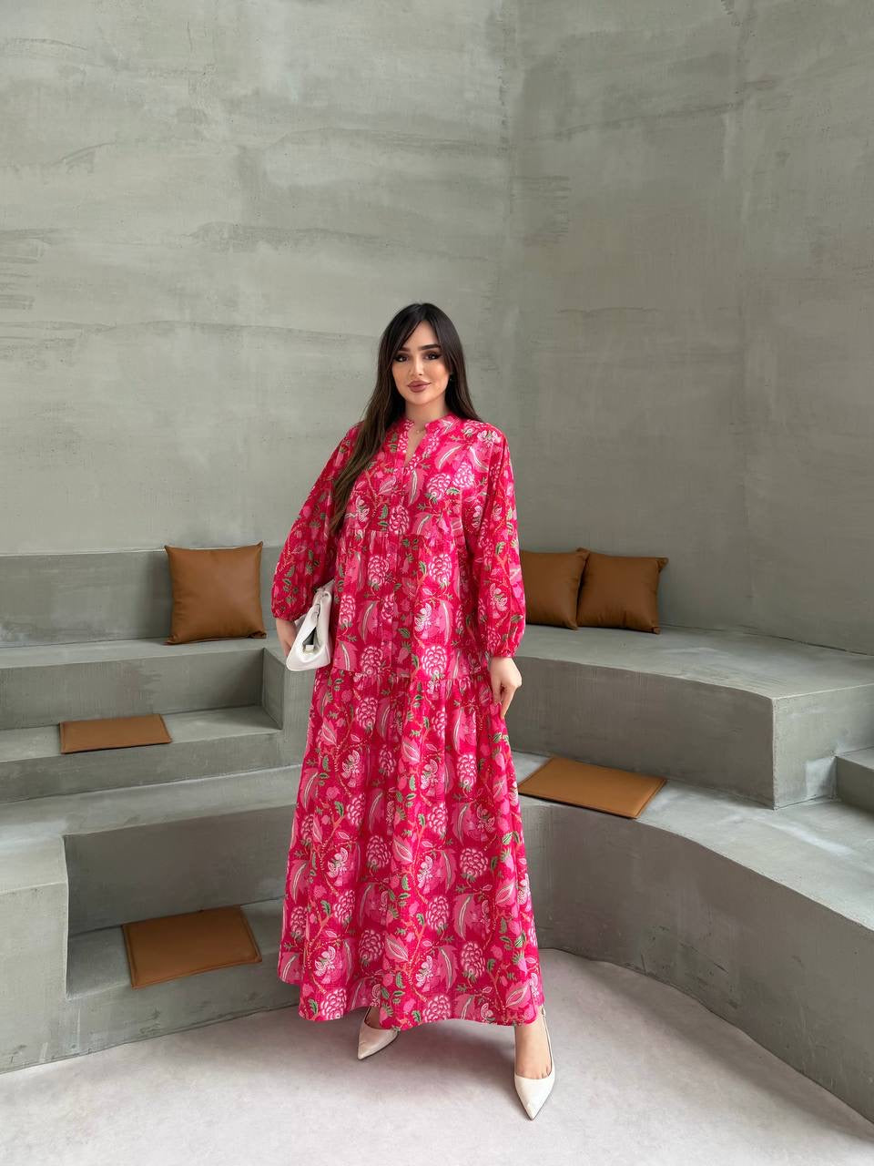 Peony Bloom Summer Dress