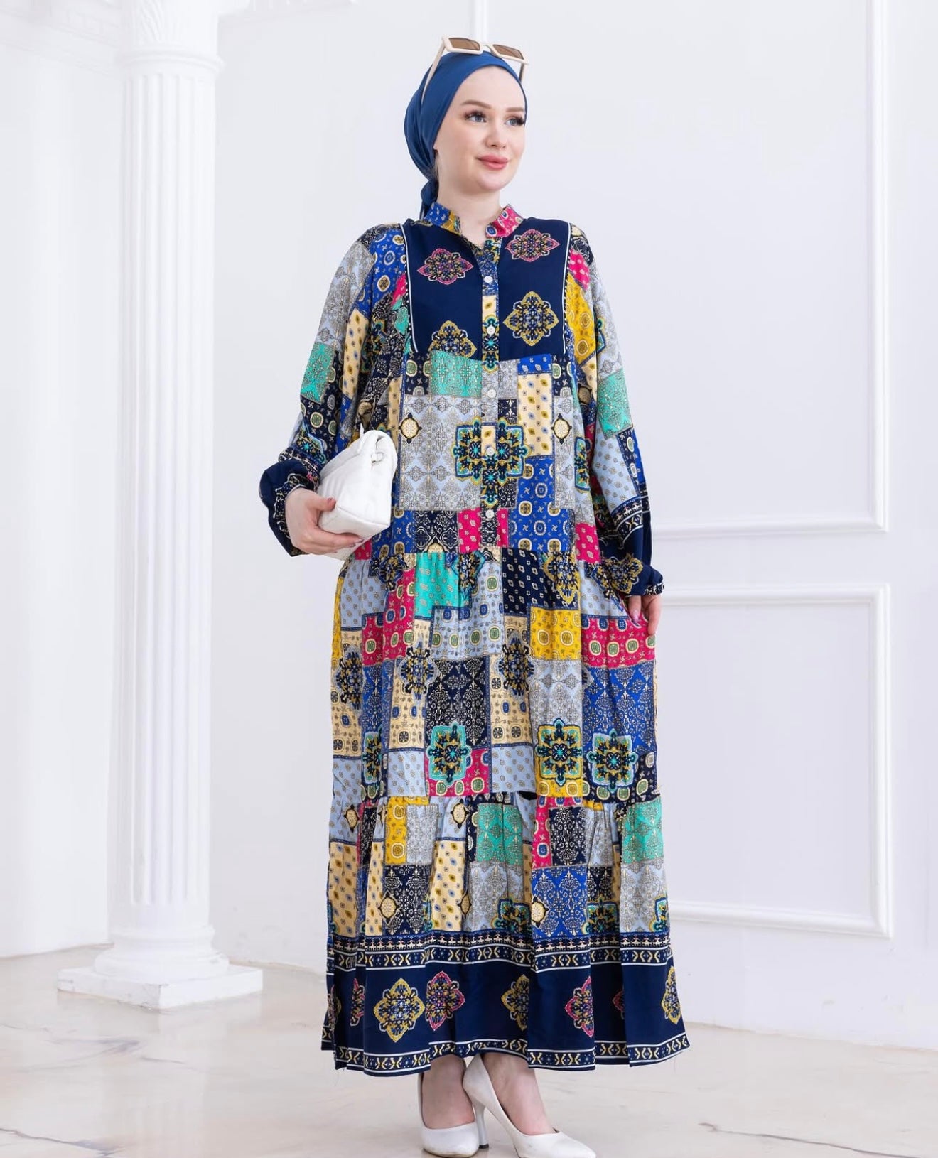 Kilim Patch Dress