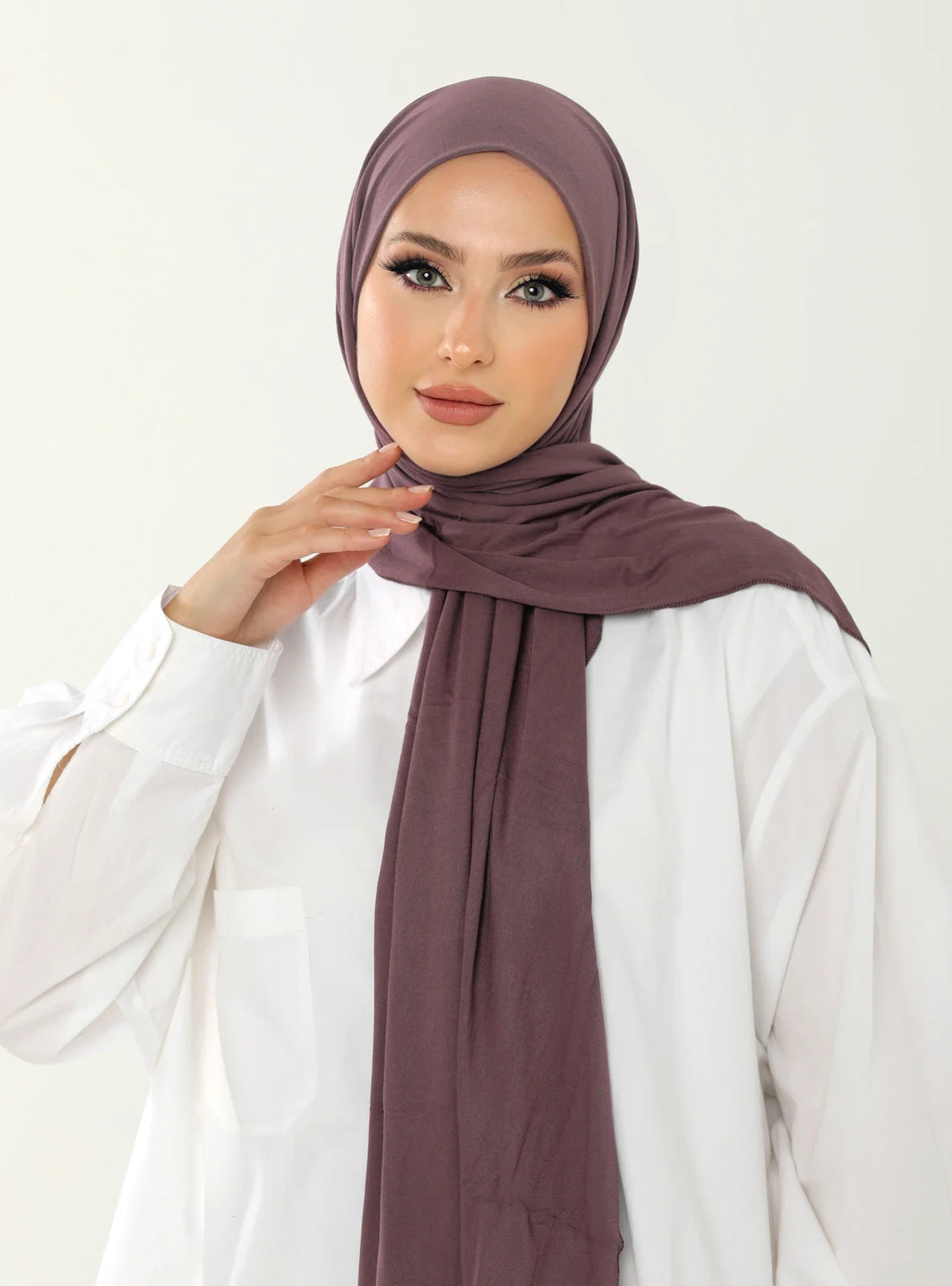 Jersey Hijab - Heather