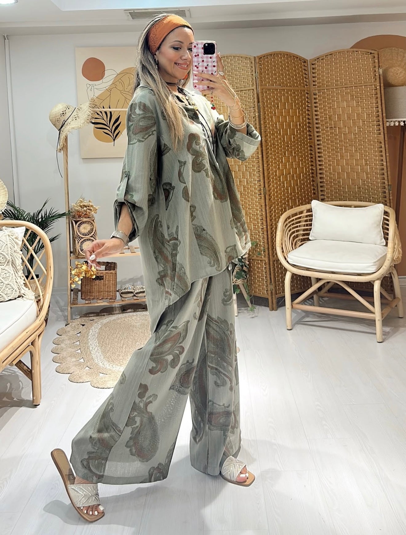 Bohemian Olive Set