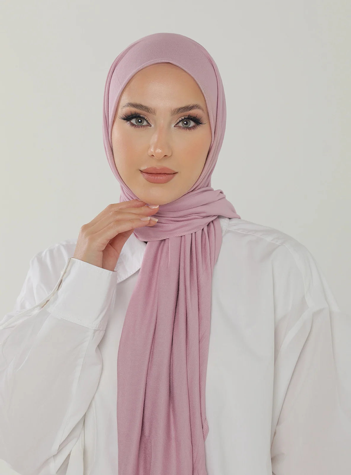 Jersey Hijab - Light Pink