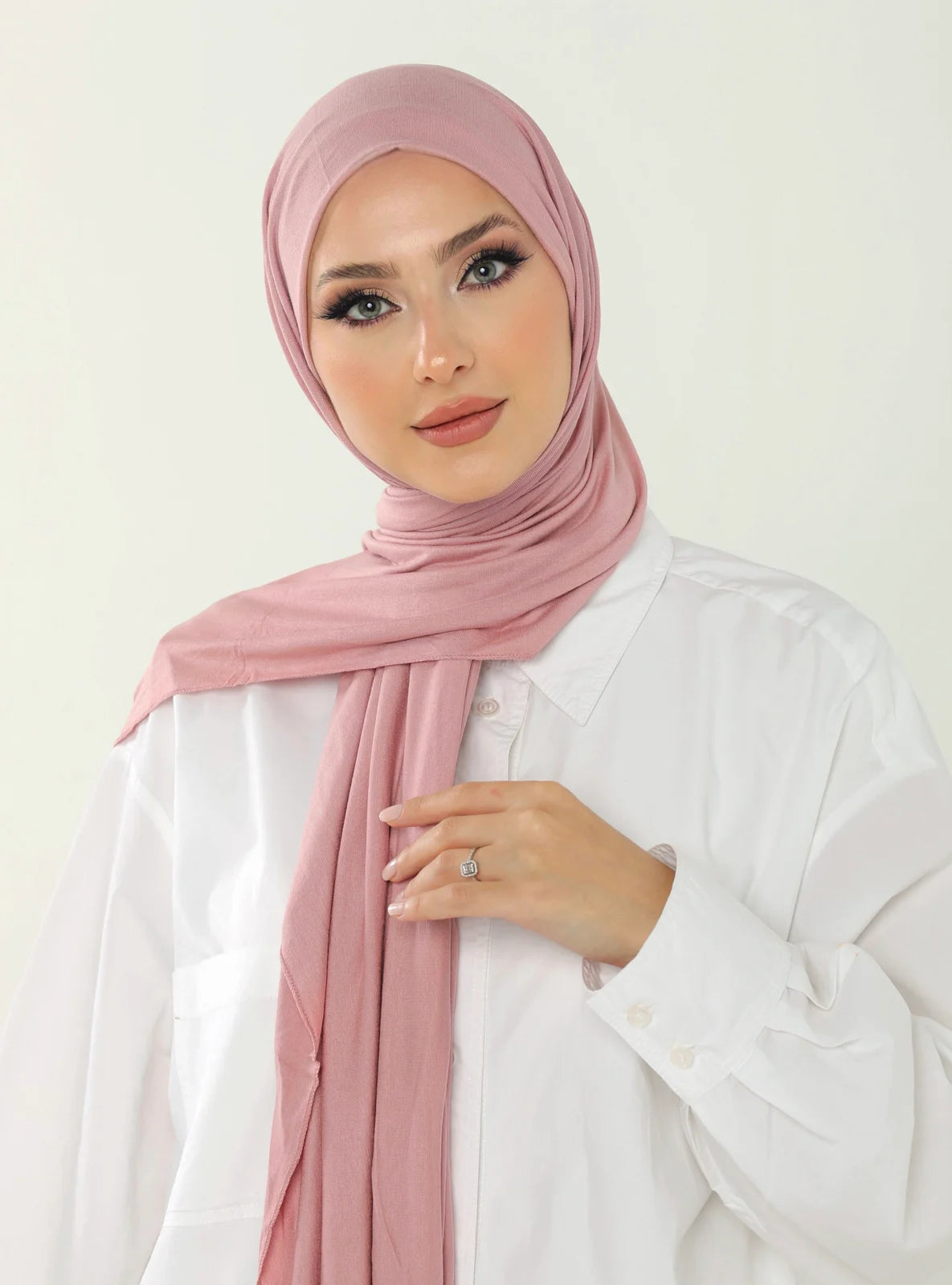 Jersey Hijab - Pink