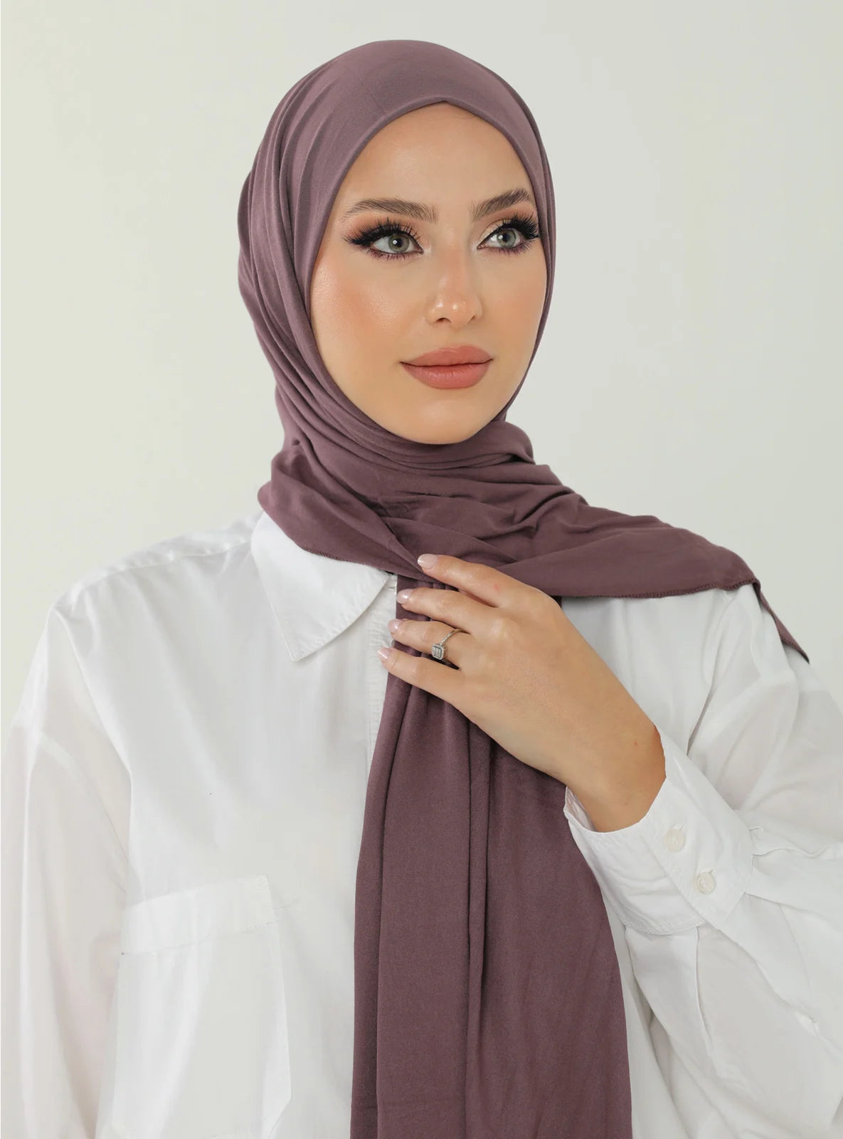 Jersey Hijab - Heather