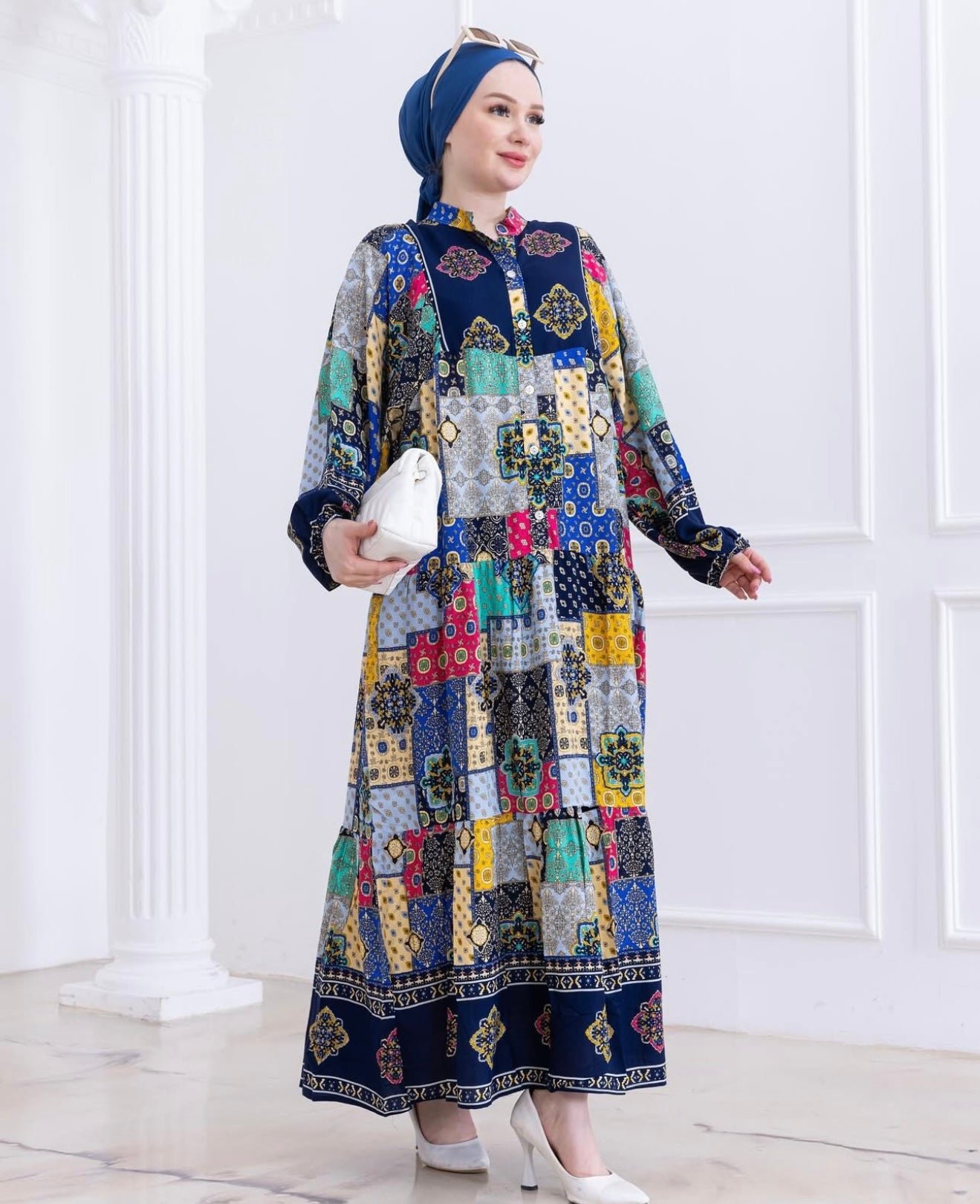 Kilim Patch Dress