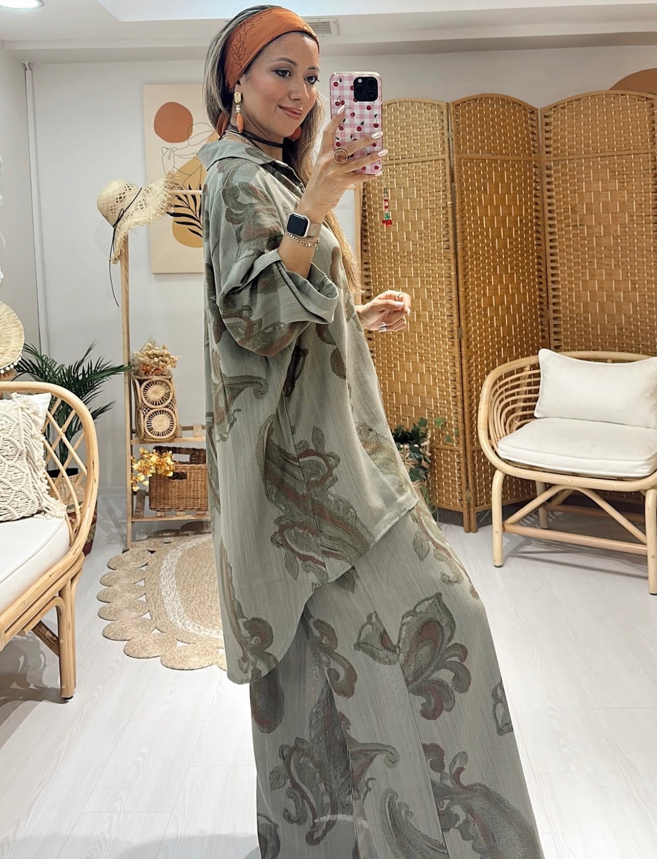Bohemian Olive Set