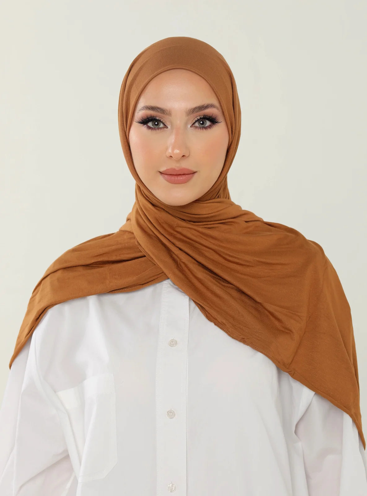 Jersey Hijab - Terra Cotta