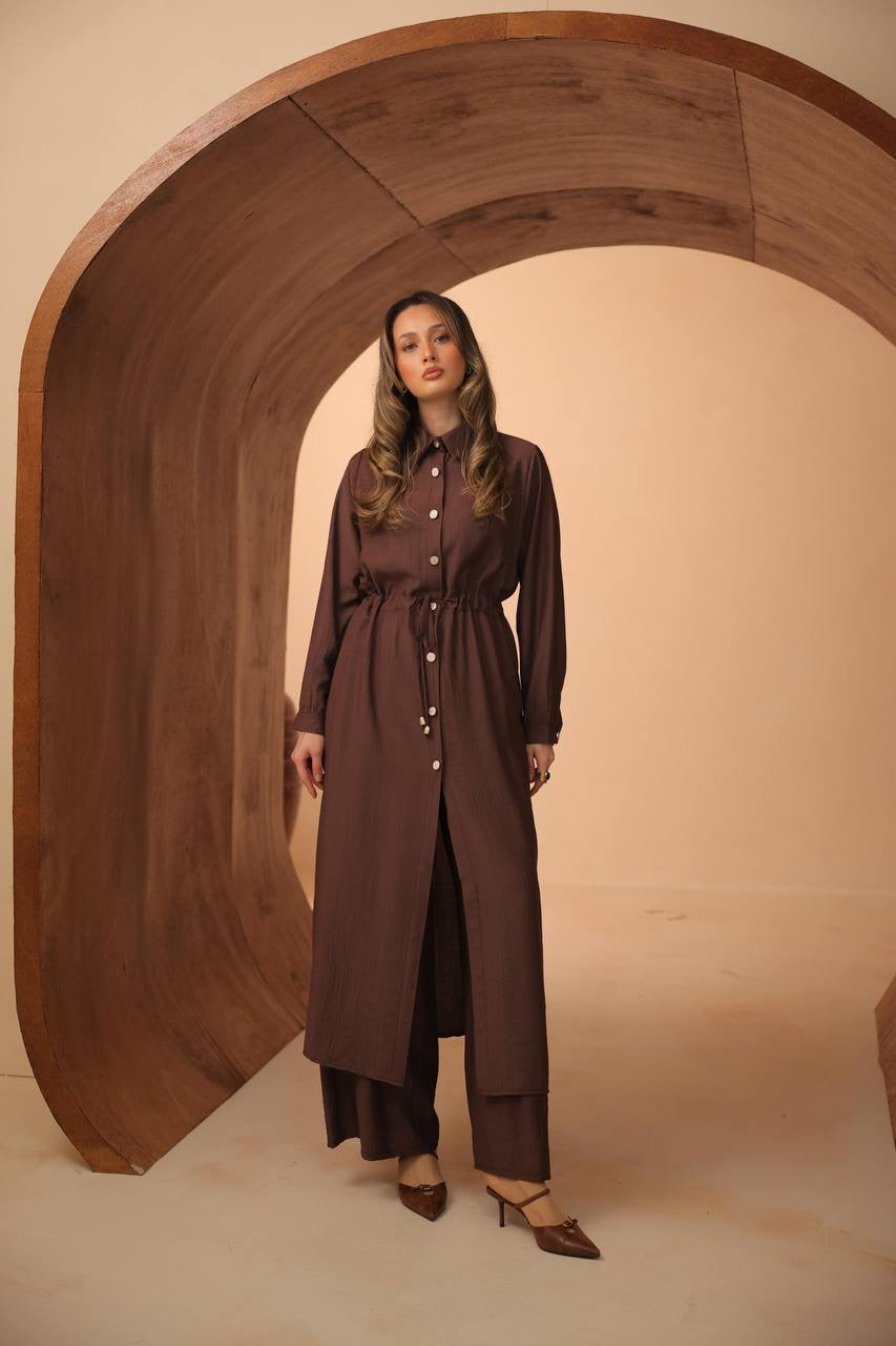 Elegance in Motion Set - Buttoned Cuffs