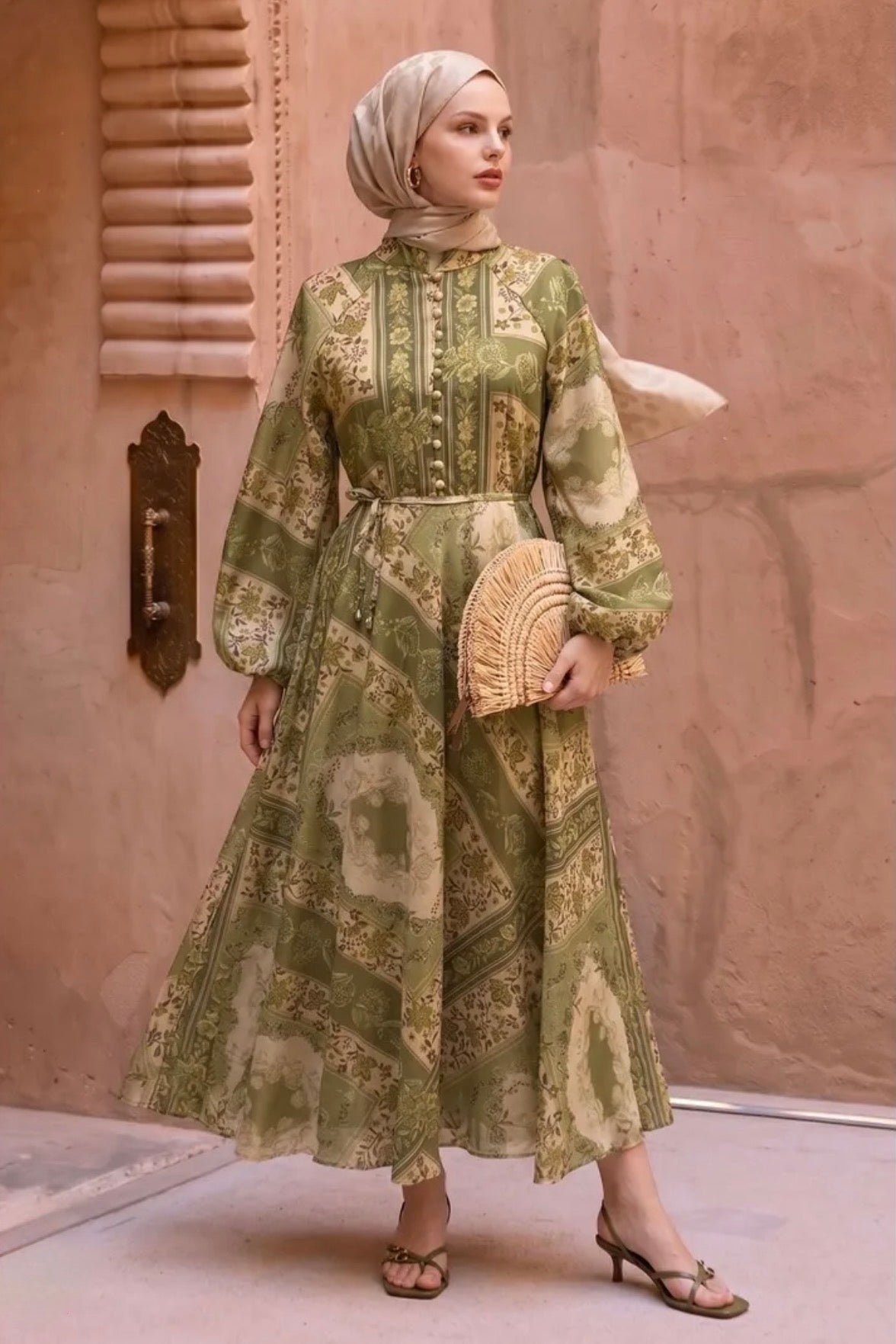 Olive Grove Dress