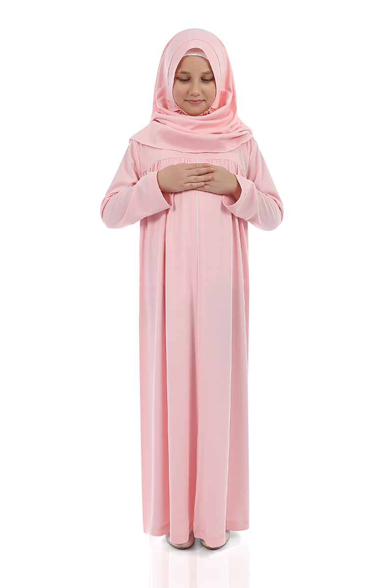Kids Prayer Gown with Hijab
