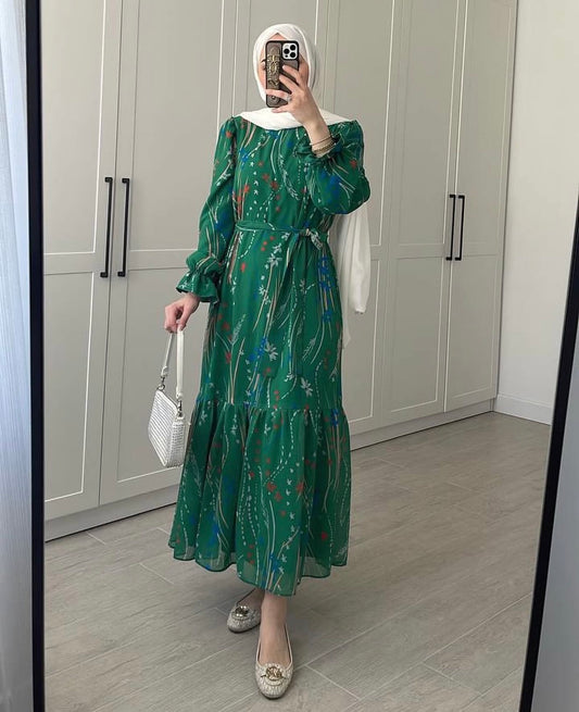Emerald Meadow Dress