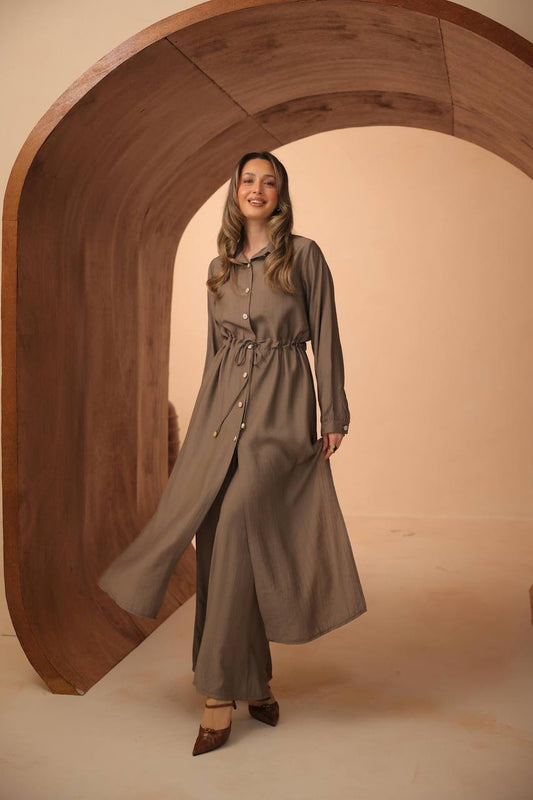 Elegance in Motion Set - Buttoned Cuffs