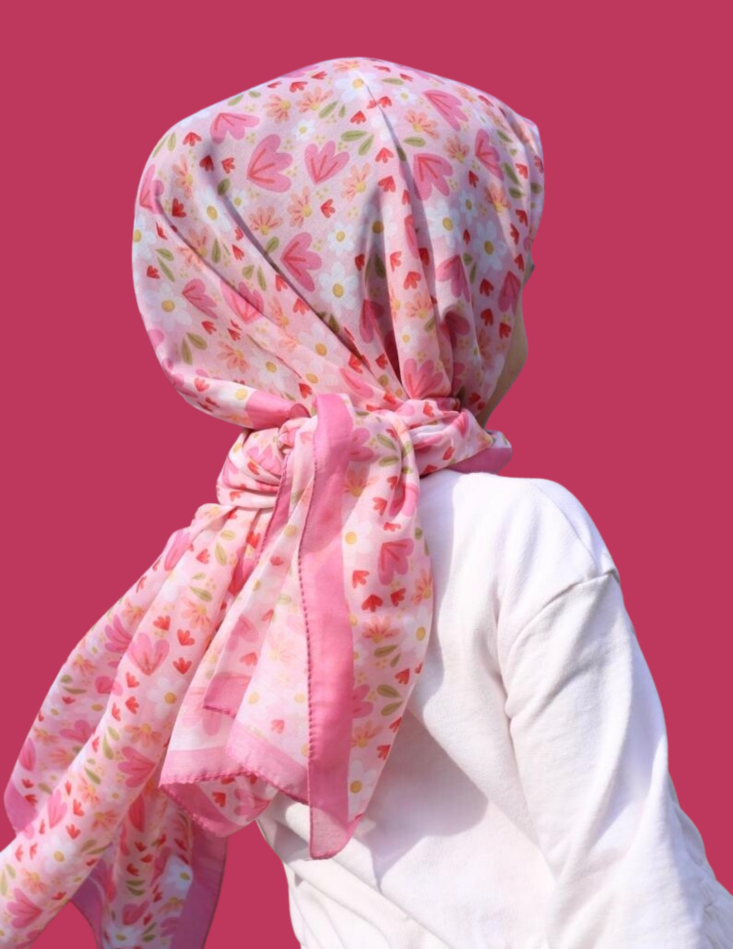 Mom & Me Print Hijab Set - Mini Bloom