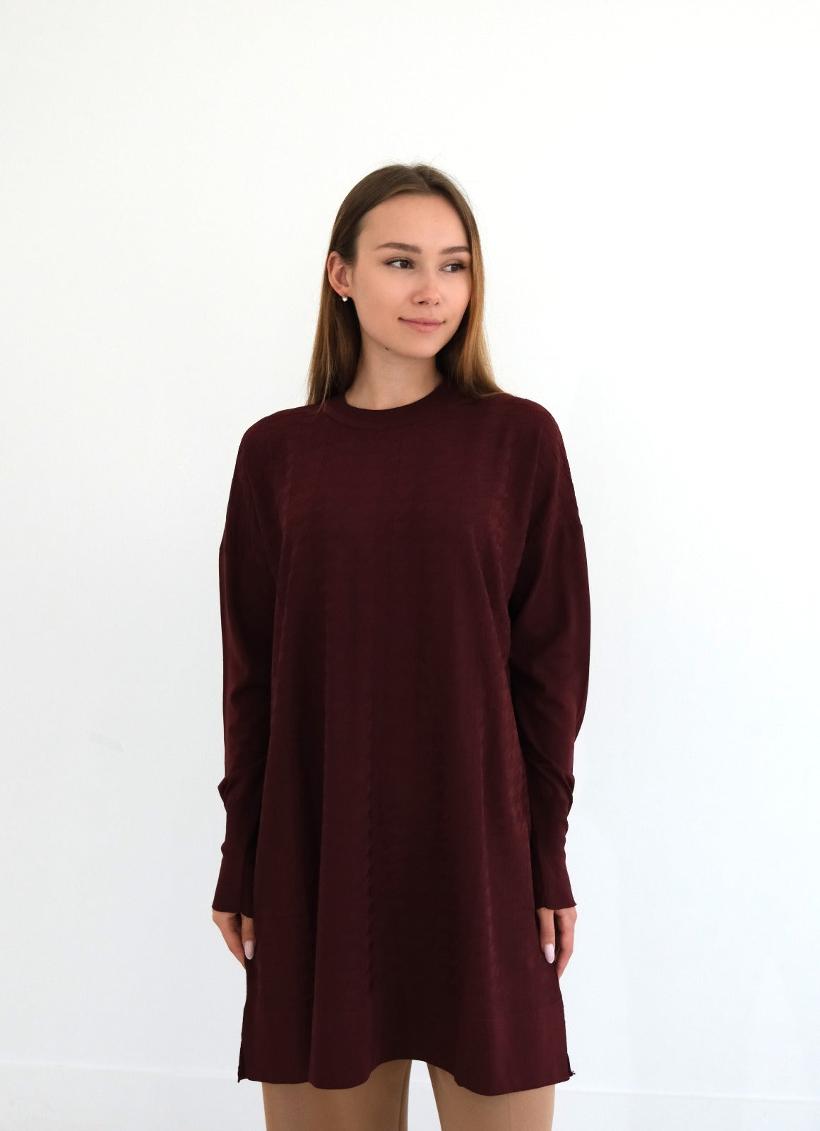 Cool-Touch Houndstooth Tunic