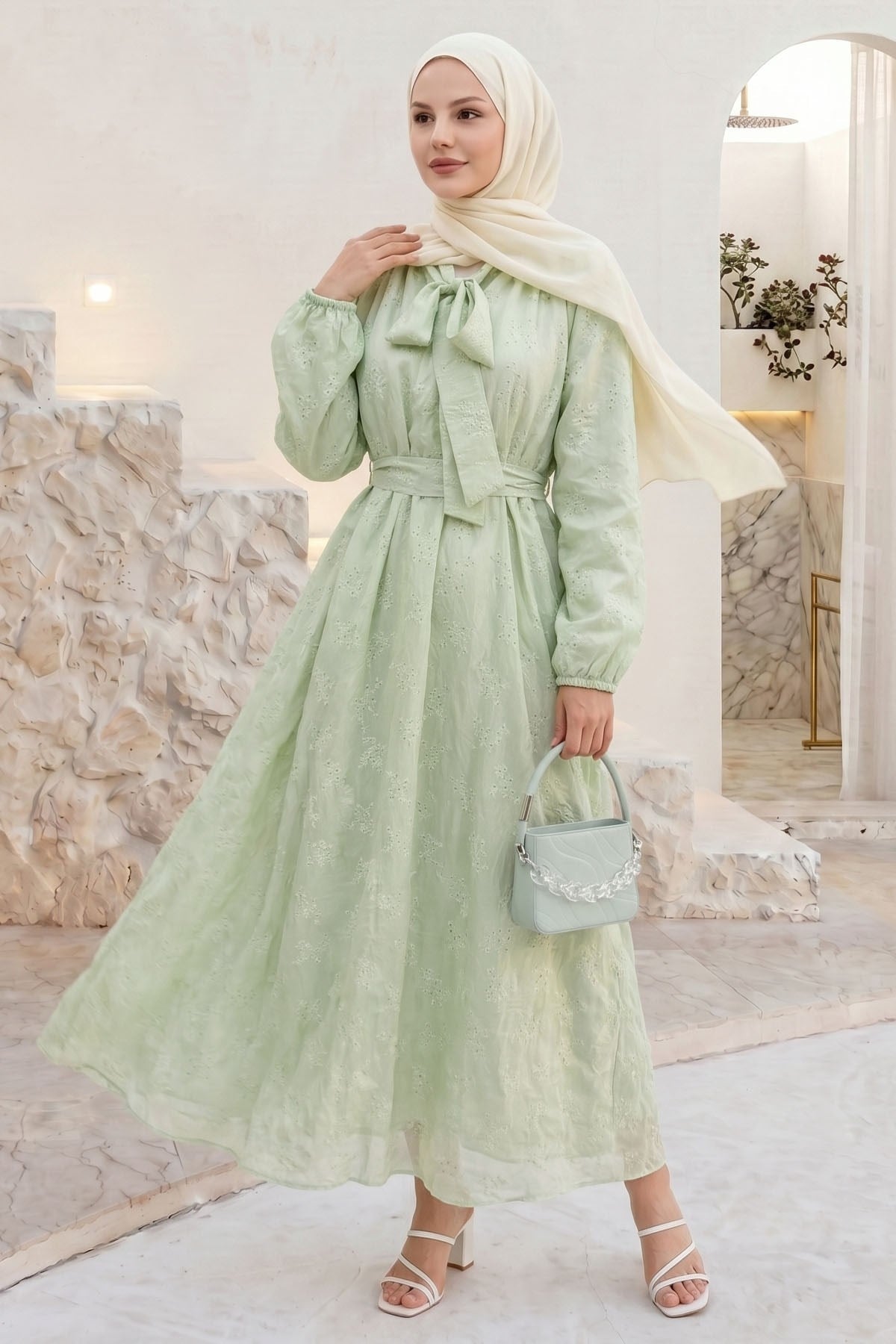 Mint Mist Dress