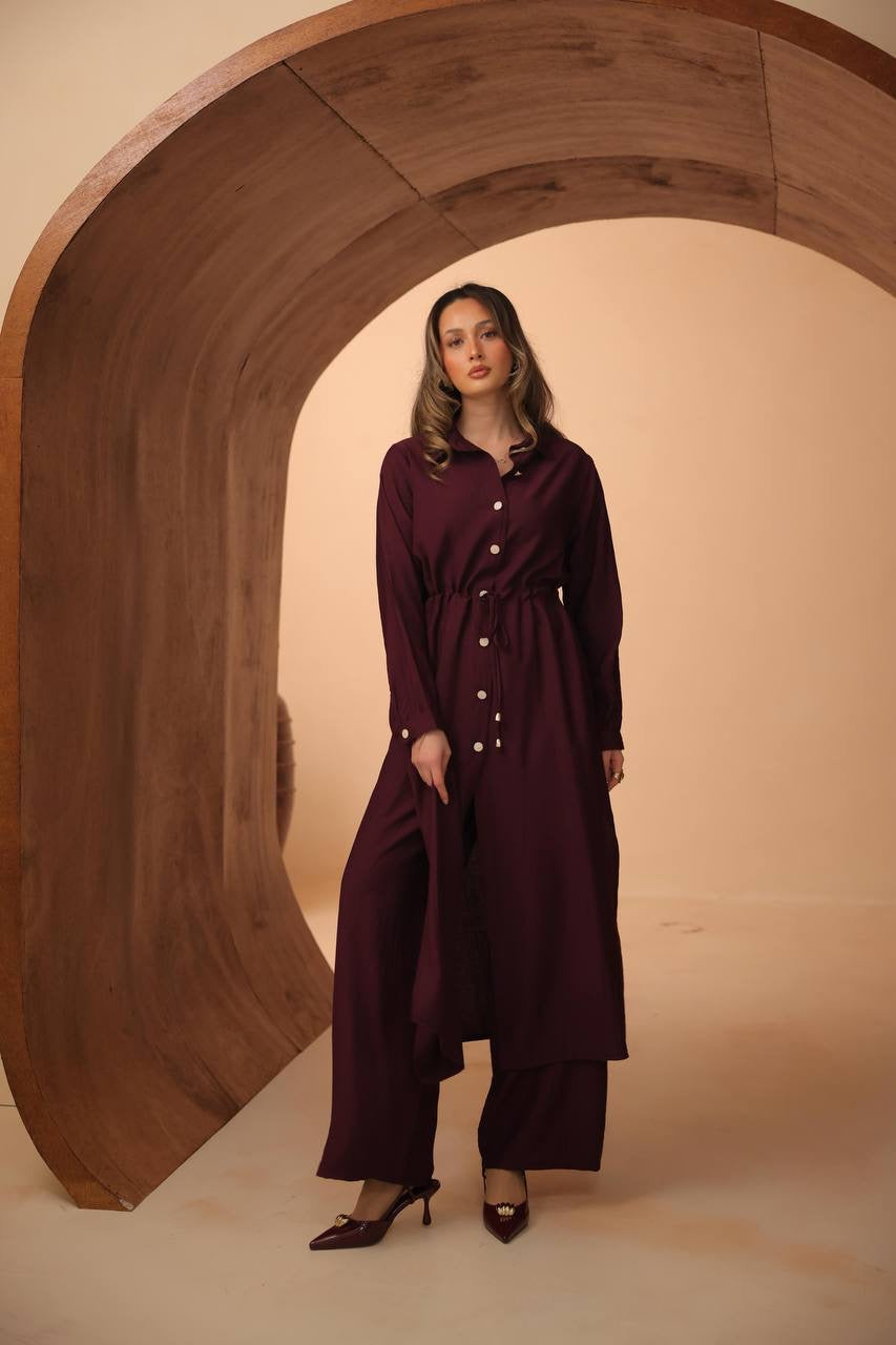 Elegance in Motion Set - Buttoned Cuffs
