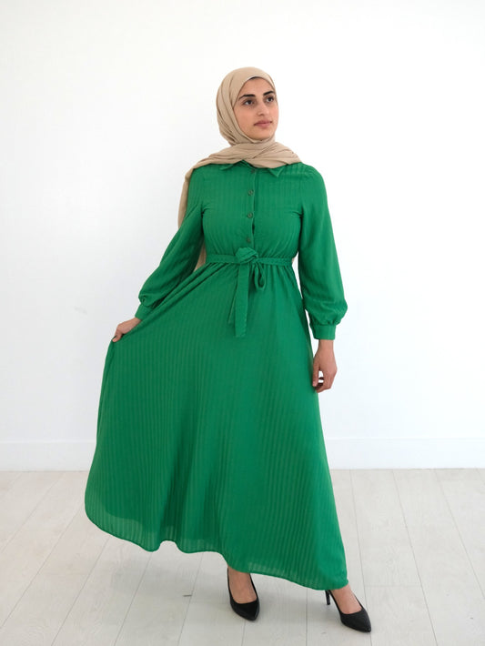 Lush Green Dress