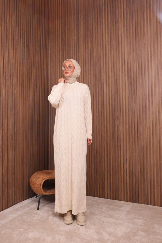 Cable Knit Dress