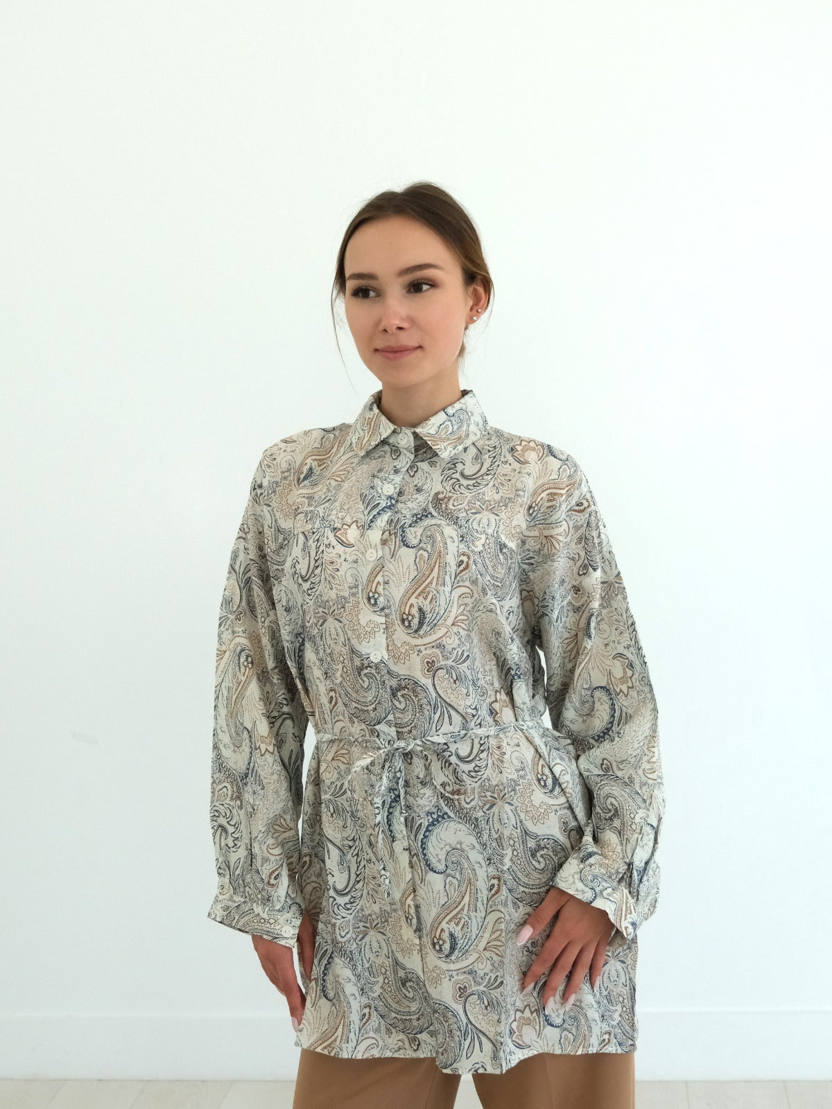 Paisley Tunic Shirt