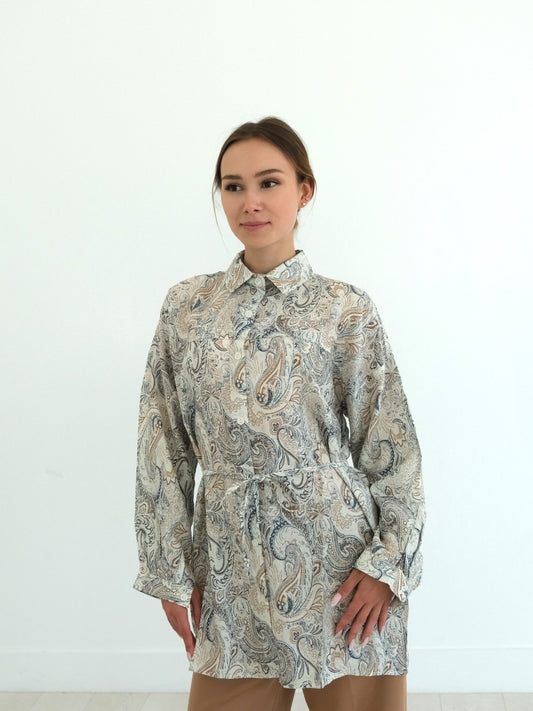 Paisley Tunic Shirt