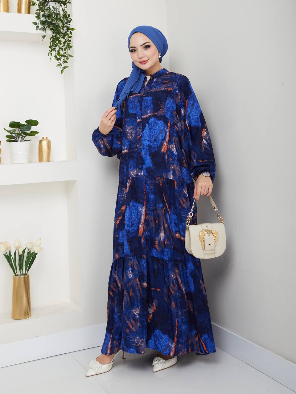 Aurora Abstract Dress