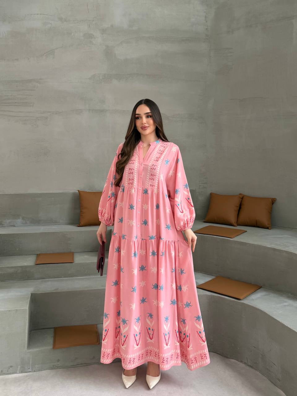 Soft Pink Summer Dress