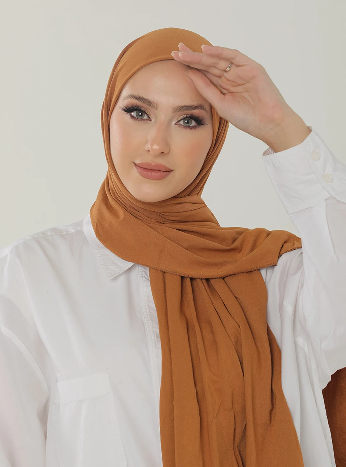 Jersey Hijab - Pumpkin