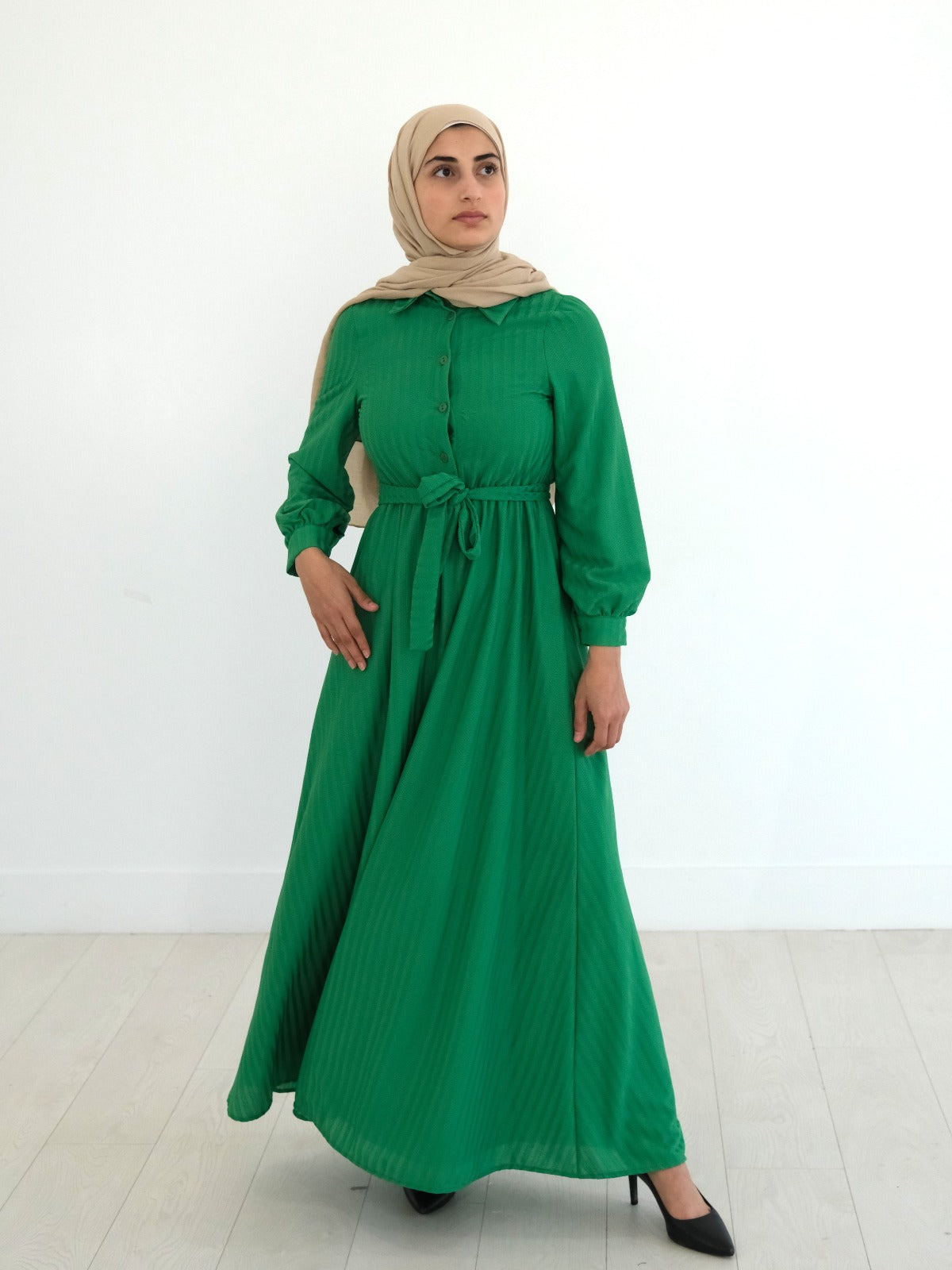 Lush Green Dress
