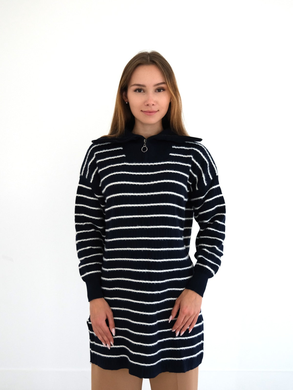 Striped Knit Tunic