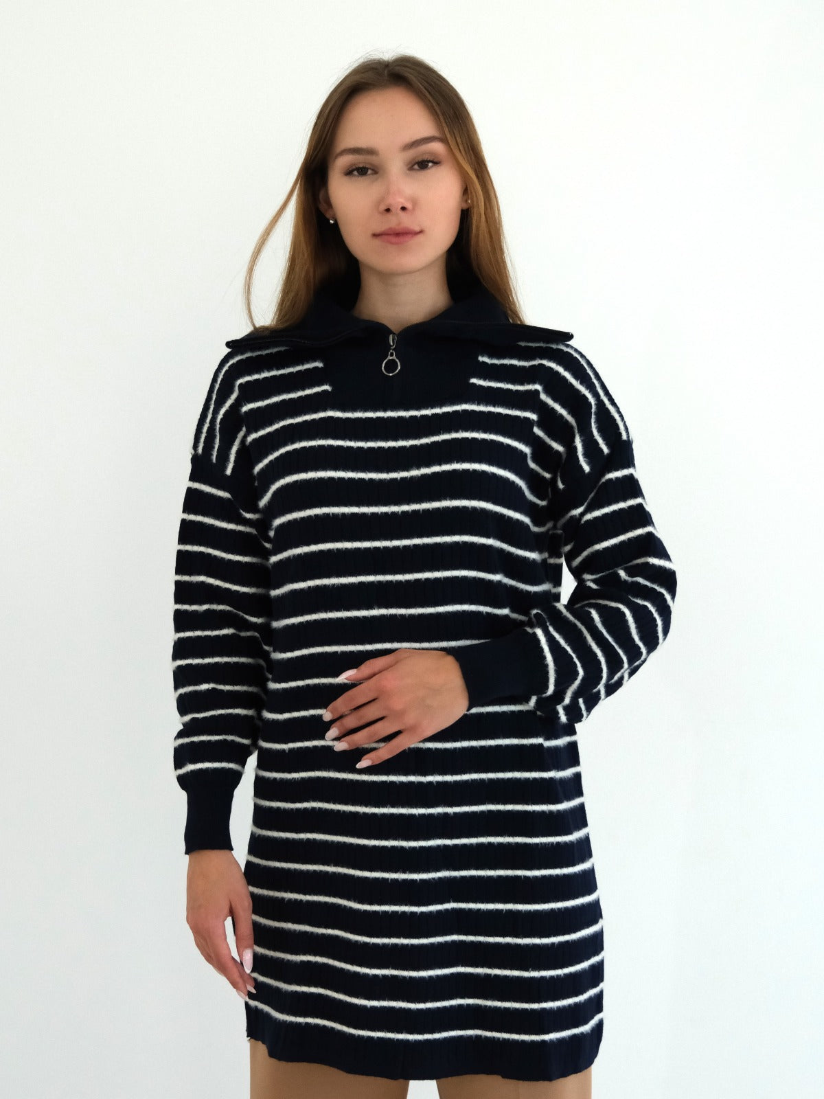 Striped Knit Tunic