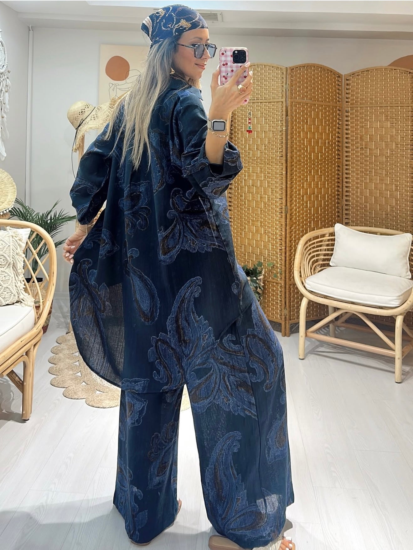 Bohemian Navy Set