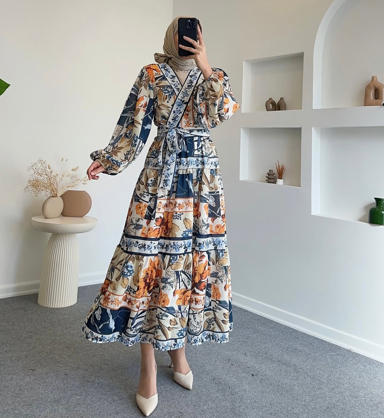 Wrap Bolero Skirt Set
