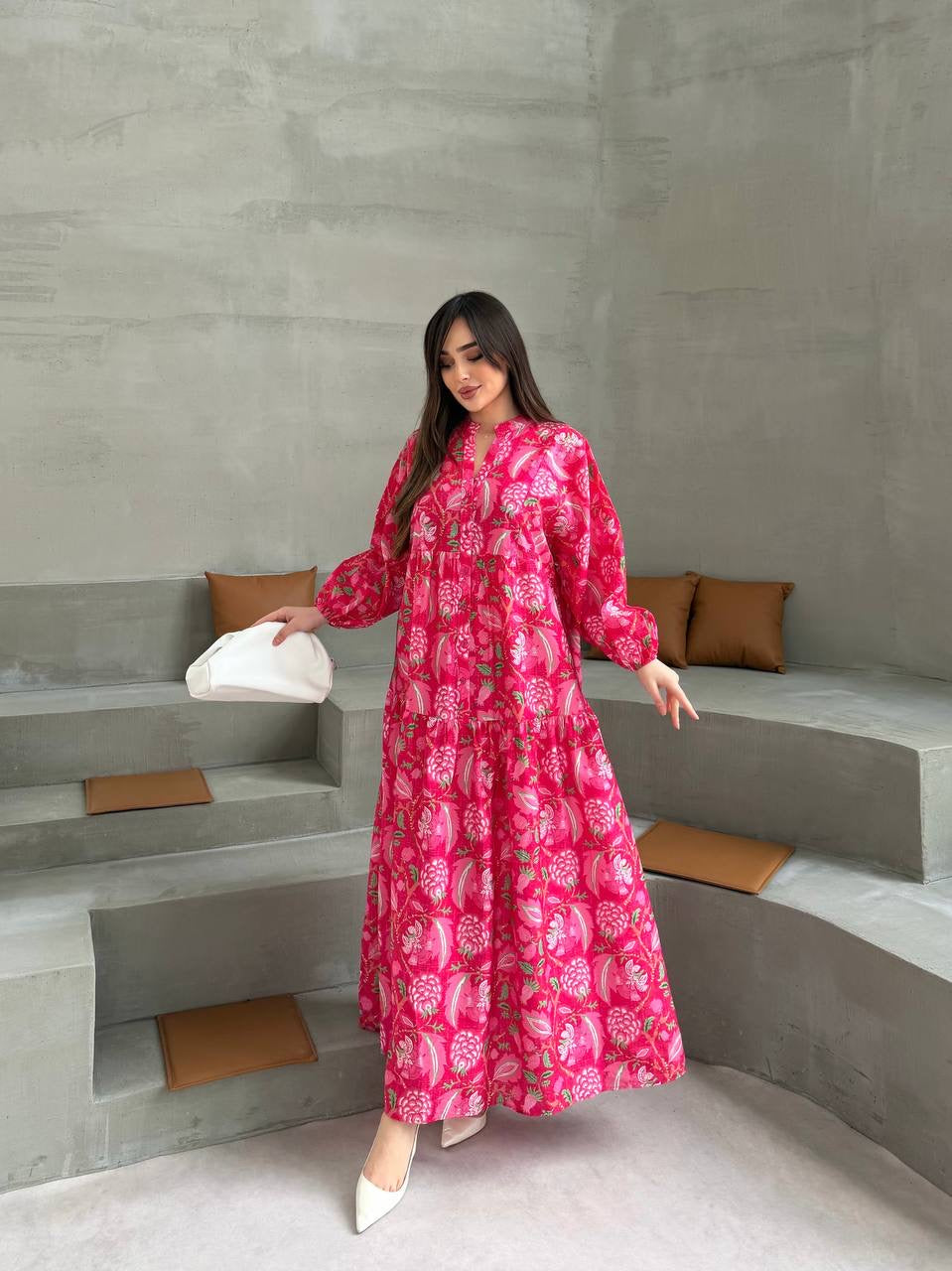 Peony Bloom Summer Dress