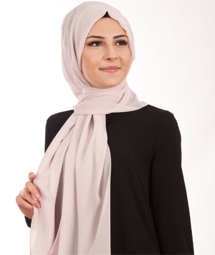 Chiffon Hijab - Powder Pink