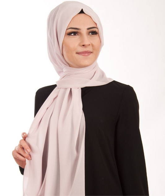 Chiffon Hijab - Powder Pink