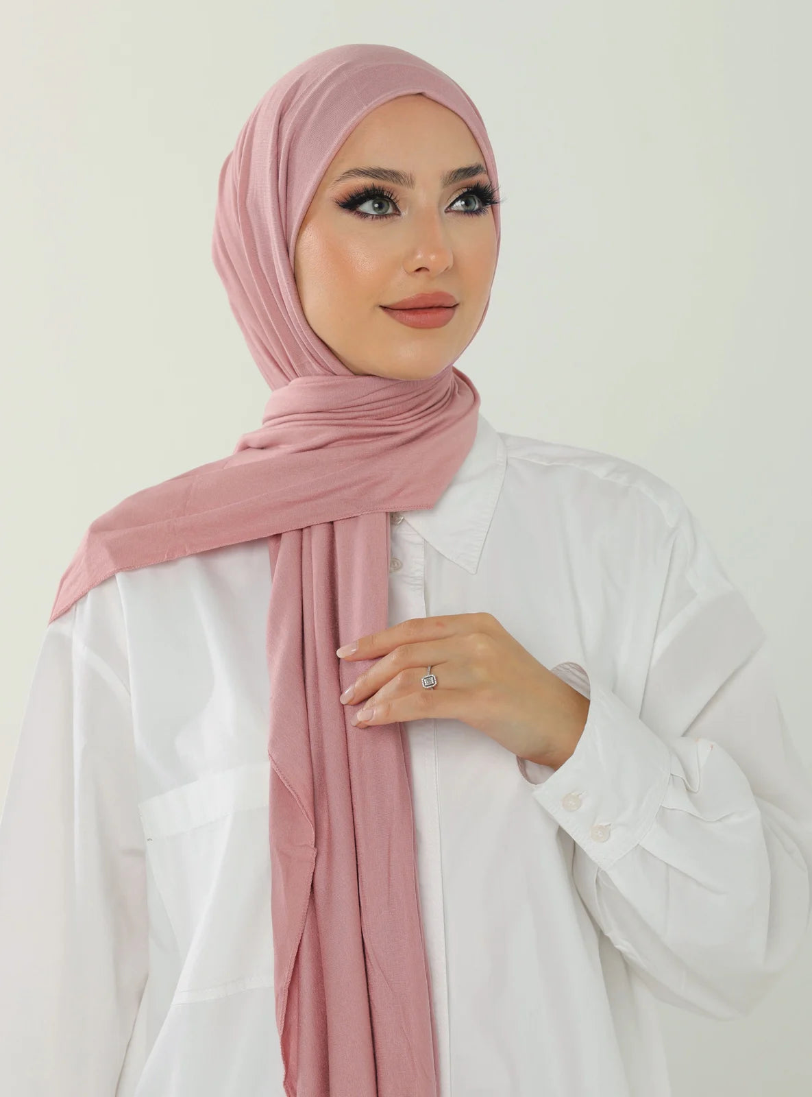 Jersey Hijab - Pink