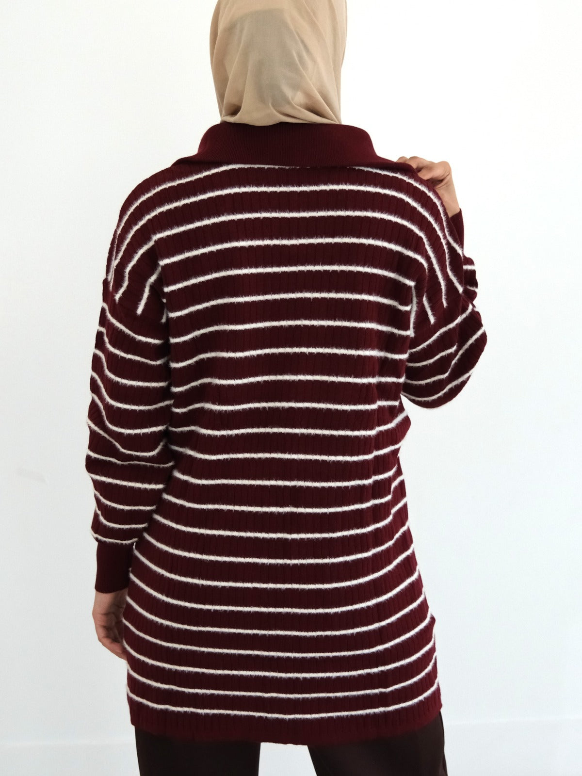 Striped Knit Tunic