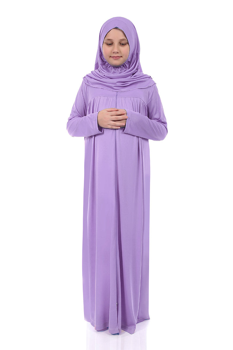 Kids Prayer Gown with Hijab