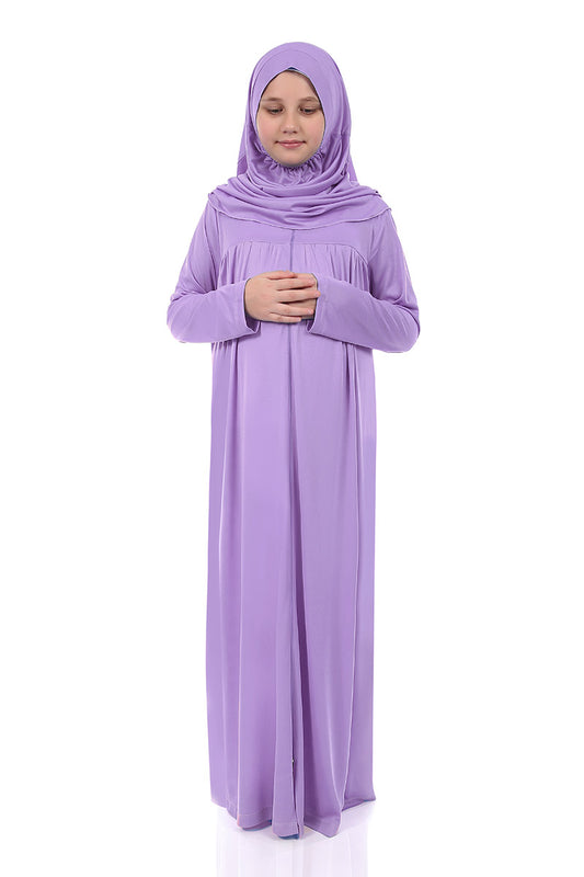 Kids Prayer Gown with Hijab