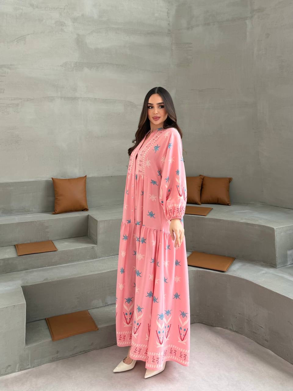 Soft Pink Summer Dress