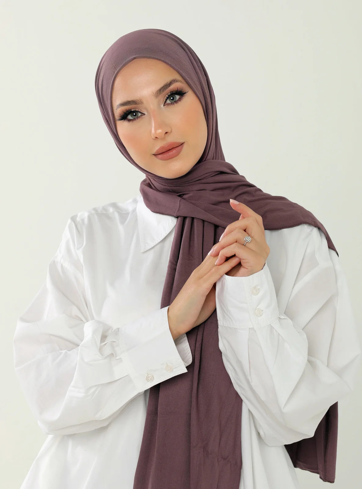Jersey Hijab - Heather