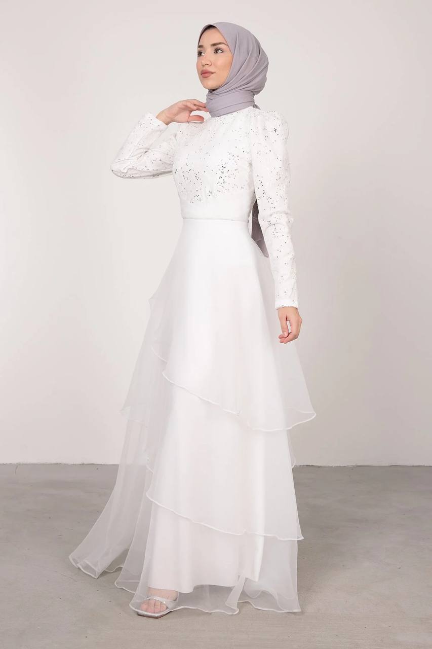 White Nikah Dress