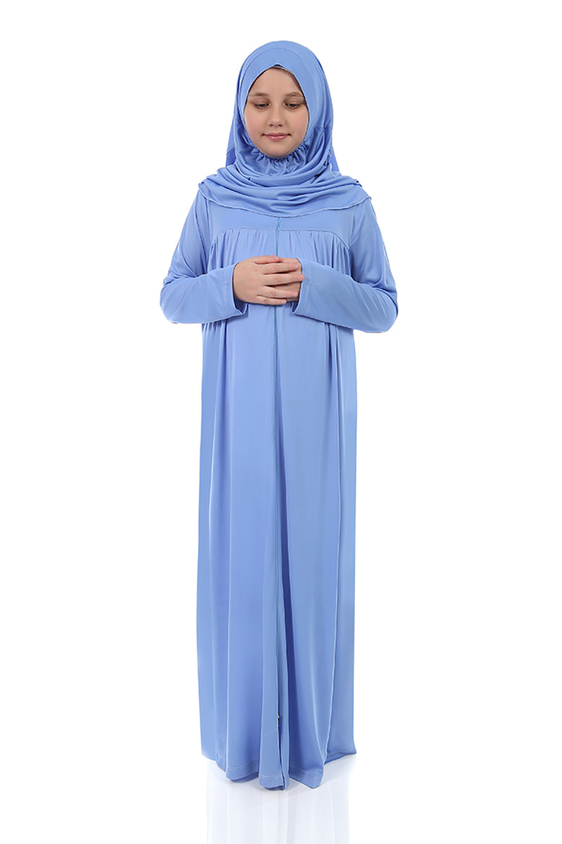 Kids Prayer Gown with Hijab