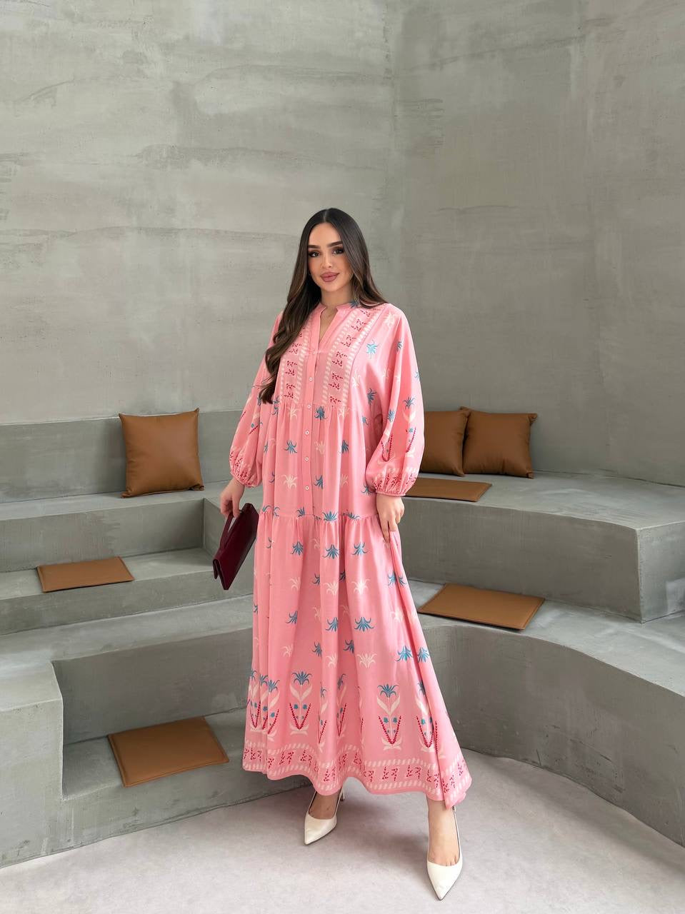 Soft Pink Summer Dress