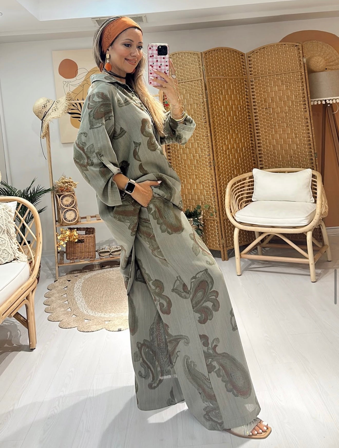 Bohemian Olive Set