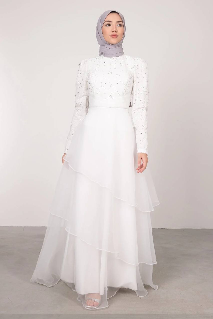 White Nikah Dress