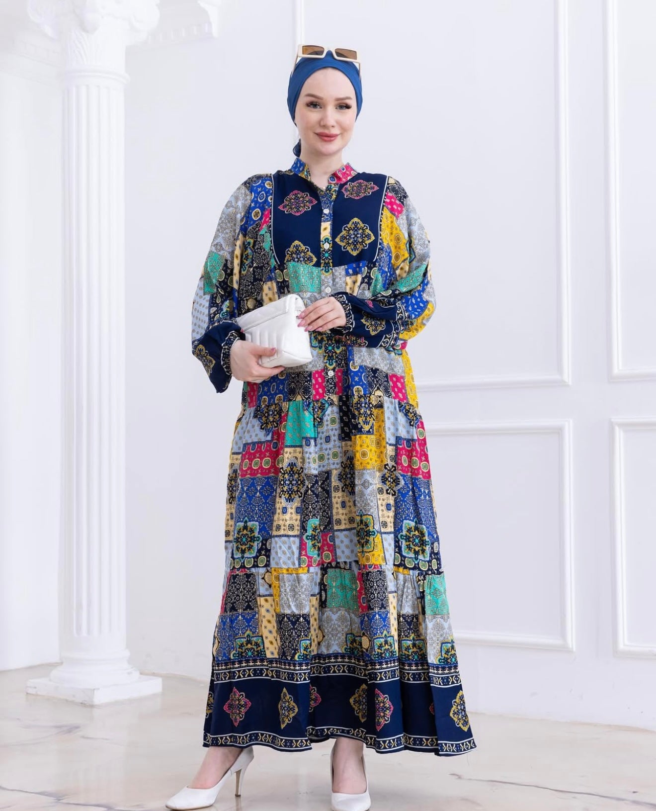 Kilim Patch Dress