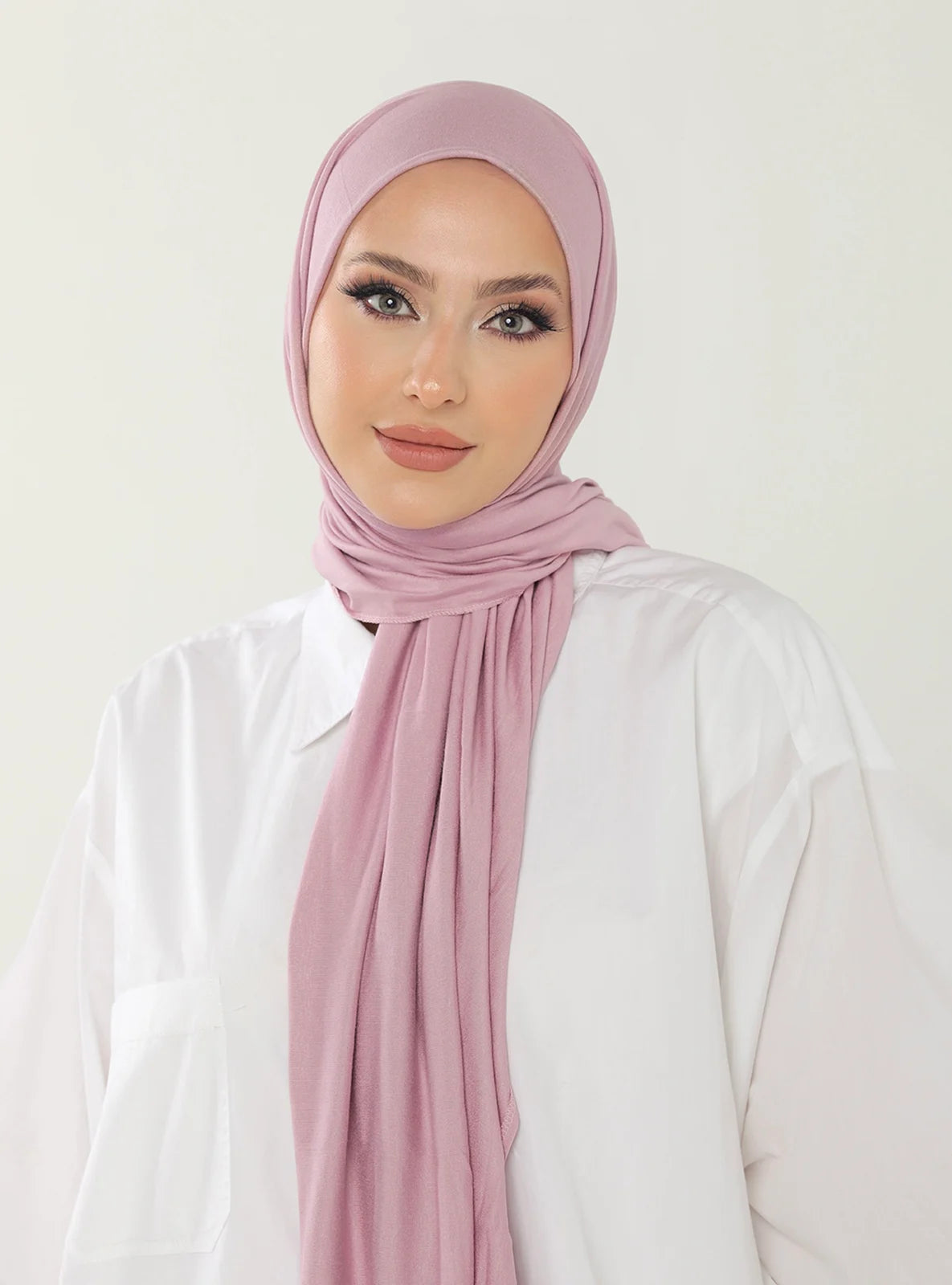 Jersey Hijab - Light Pink