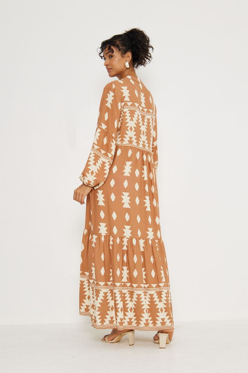 Anatolia Dress - Caramel